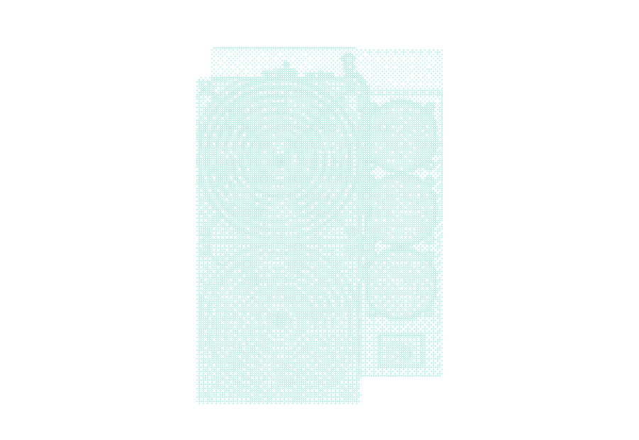 Antminer fleet dot matrix render